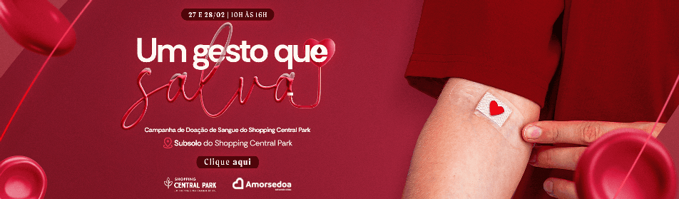 Um gesto que salva: Doação de Sangue!